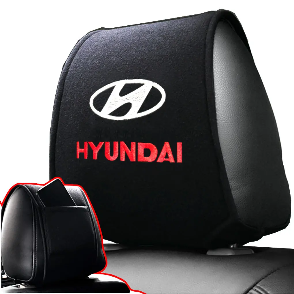 Hyundai Car Headrest Cover Cotton 1