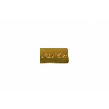 7075.It Infinity If14 Bass Battery Plate. 1