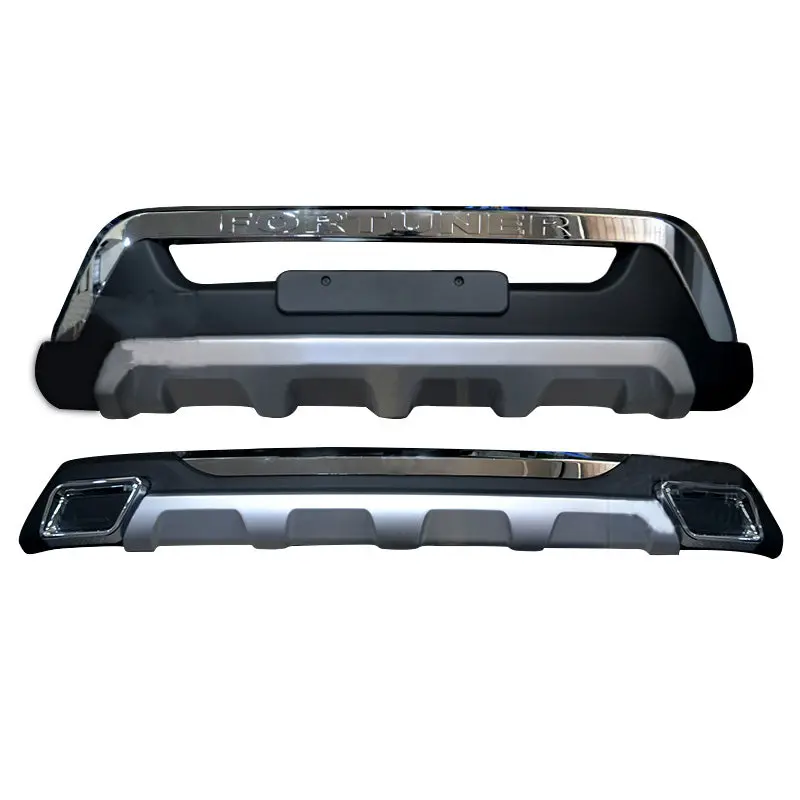 Toyota Fortuner Front & Rear Nudge Bar Under Runner Bumper 2016 To 2018 1