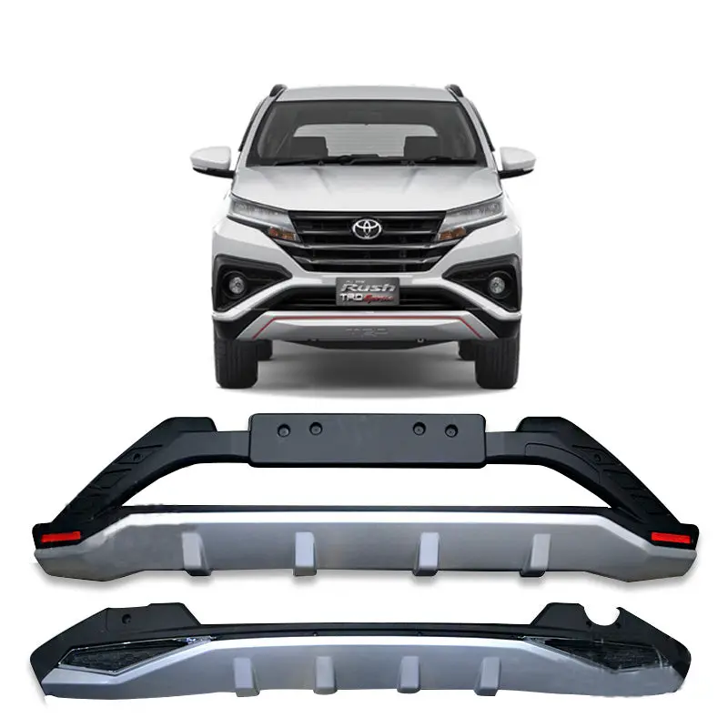 Toyota Rush Front & Rear Nudge Bar Under Runner Bumper 1