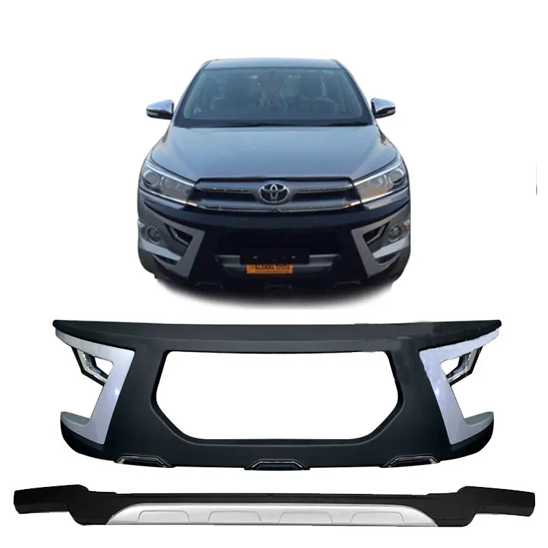 Toyota Innova Front & Rear Nudge Bar Under Runner Bumper 2016 To 2019 1