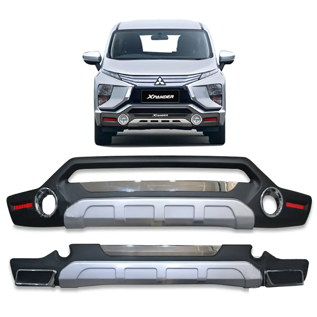 Mitsubishi Xpander Front & Rear Nudge Bar Under Runner Bumper 1