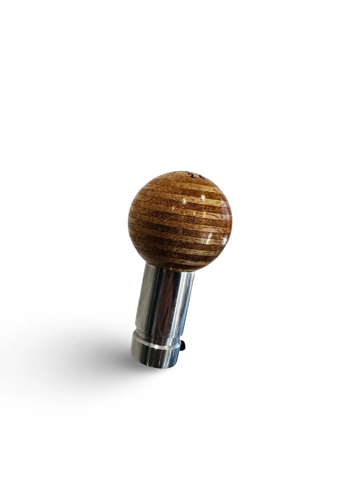 Wood Engraved Cinnamon Brown 5 Speed Gearshift Knob. Only One Available… 2