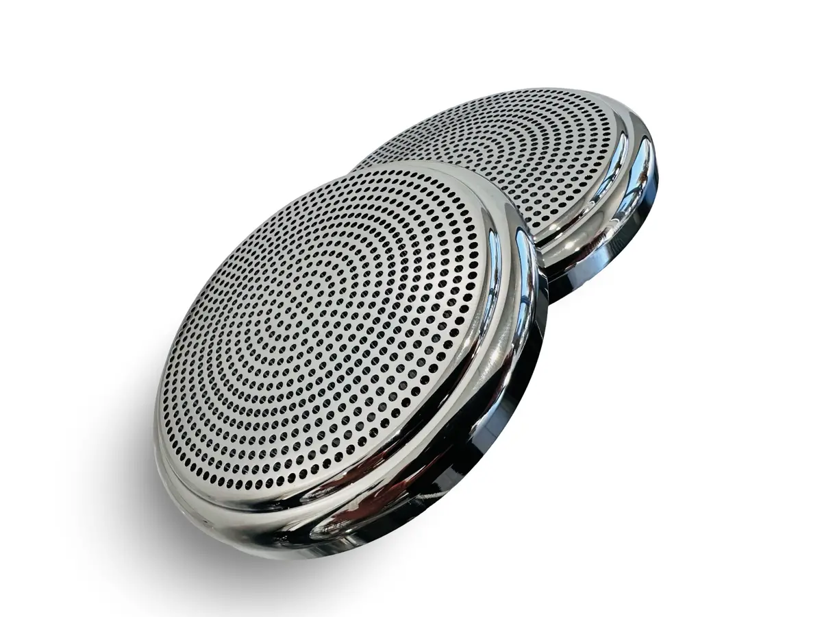 911 964  Aluminum Speaker Grille 1988 To 1994 Set. 1