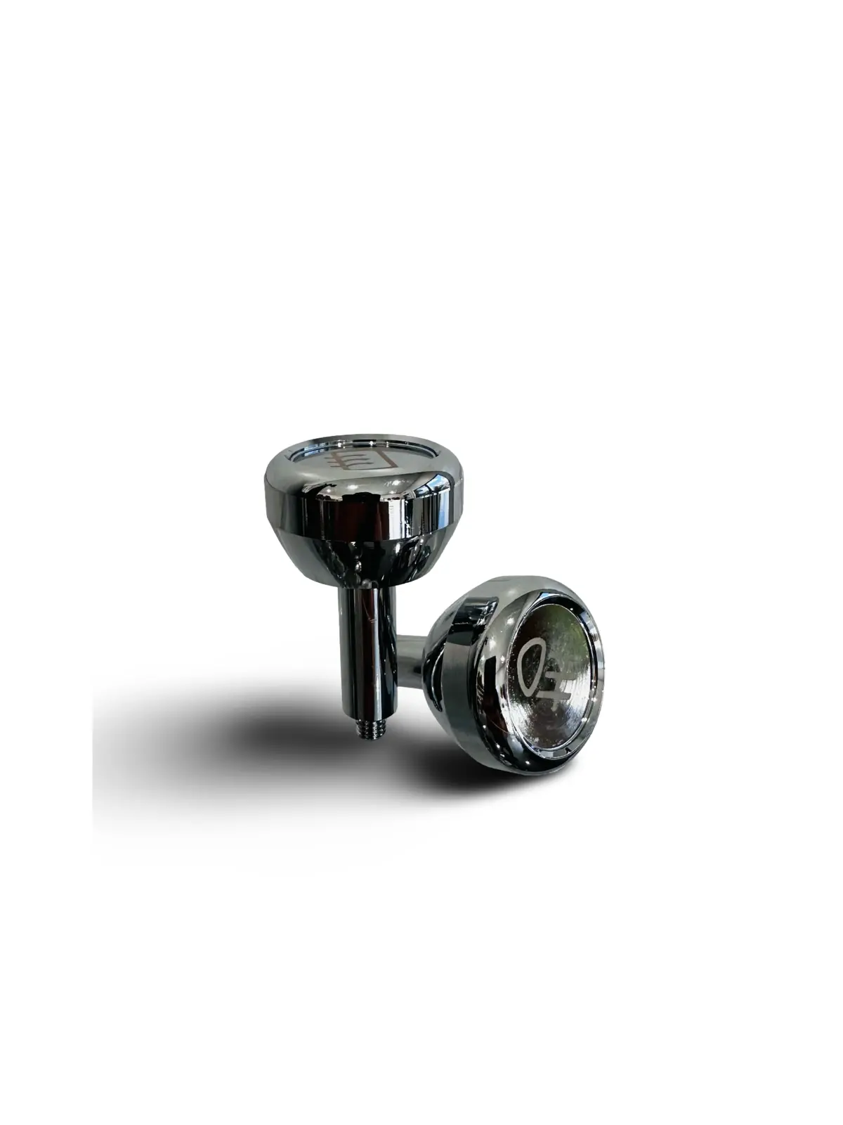964 993 Dashboard  Heated & Fog Light Knob. Aluminum Set. 1