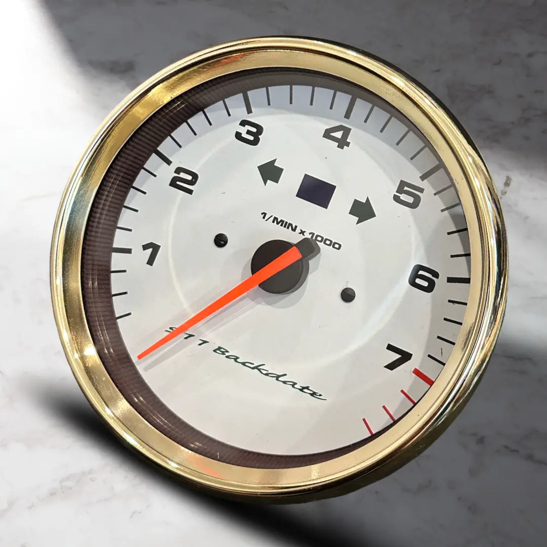 Tachometer Brass Ring 1