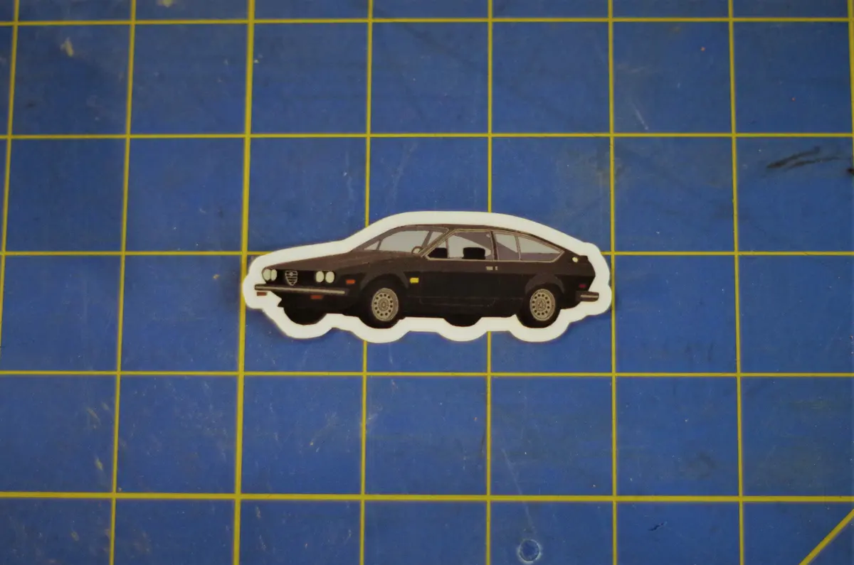 Sprint Veloce - 3" X 1" Die Cut Sticker 1