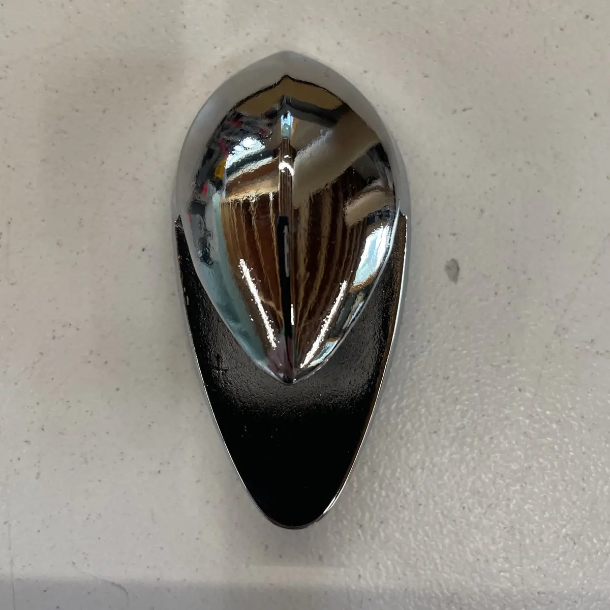 Chrome Top Bar Retainer - (Bugeye Thru 1966) 1