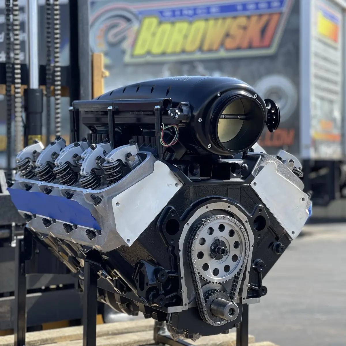 Boost-Ready, Big Block Chevy, 555Ci  Long Block 1