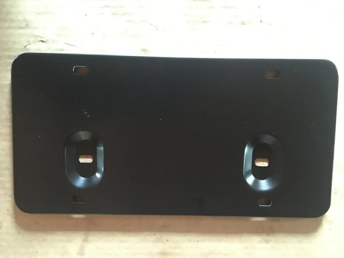 Front Plate Mount (For Cars With A Bumper) 1