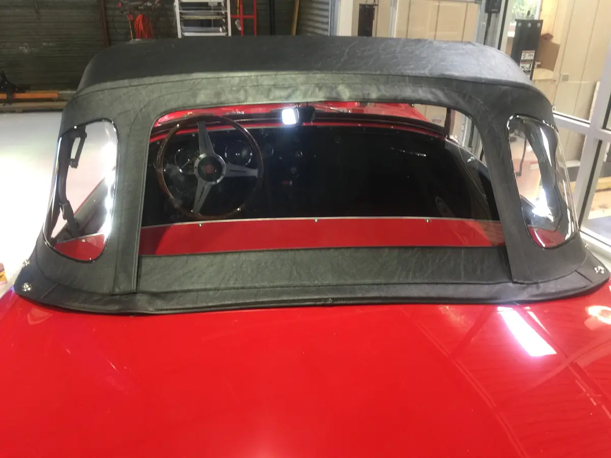 Bugeye Sprite Convertible Top With Zip-Down Window. The Convertible Convertible Top! 1