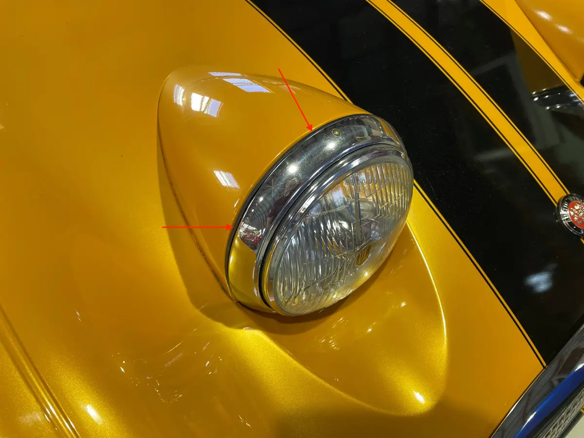 Headlight Gasket - Lamp To Body 1