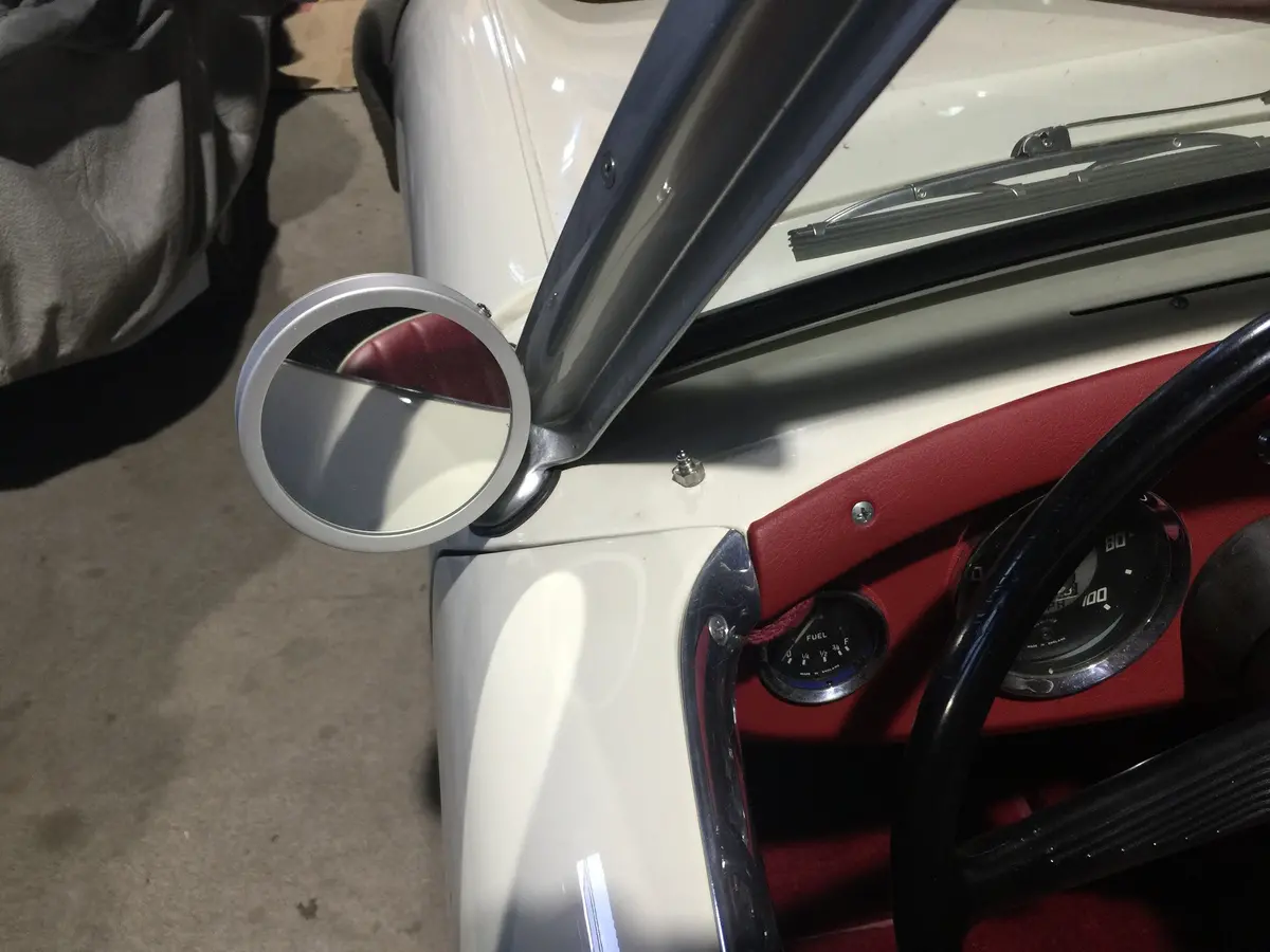 Windshield Post Raydot Racing Mirror - Bugeye Thru 1962 1