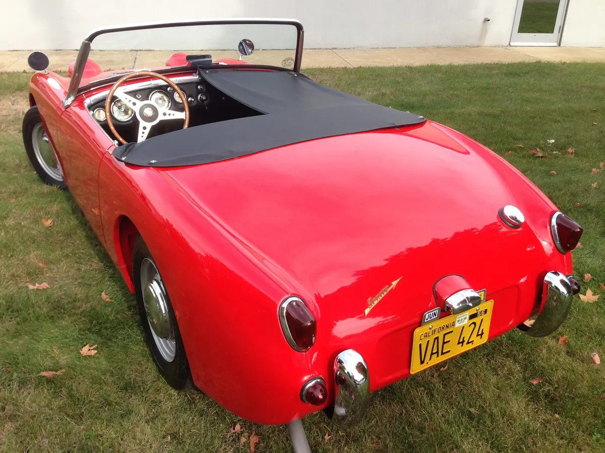 Bugeye Sprite Long Tonneau, Deluxe Supple Vinyl 3