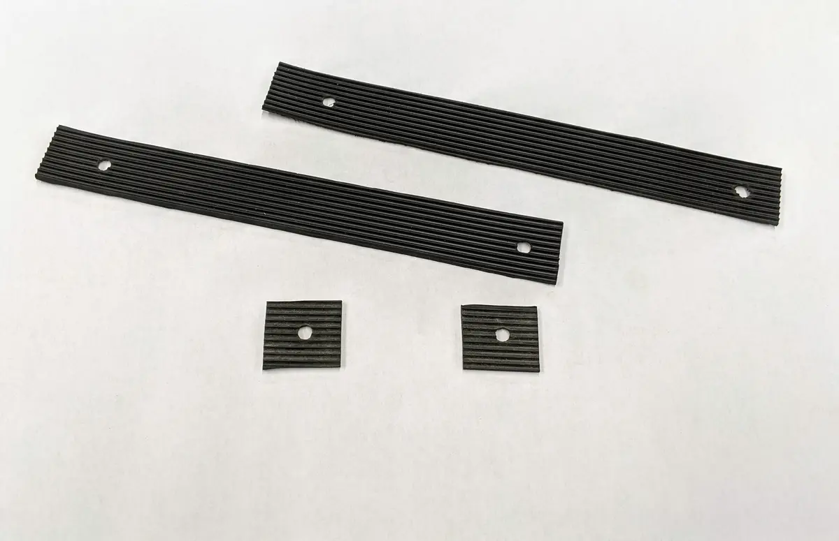 Fuel Tank Mounting Strips (Thru '69) 1