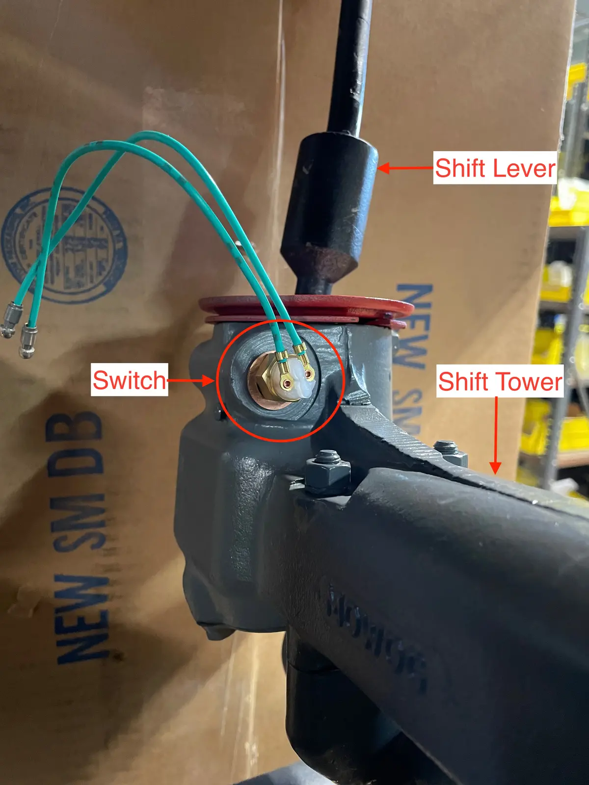 Ribbed Case Reverse Switch Kit 1