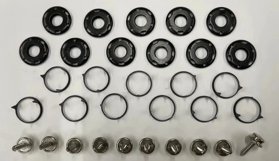 Non-Carpet Snap Kit (Includes 11 Sets) 1