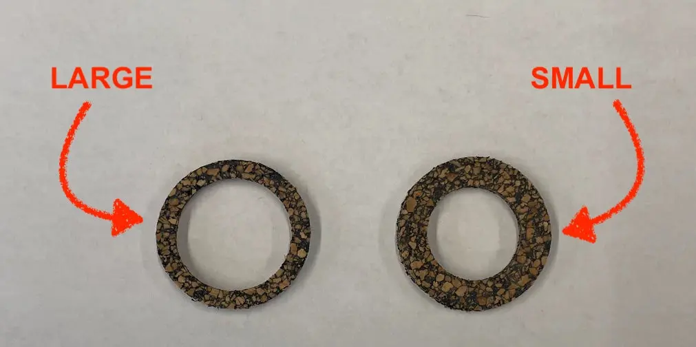 Spridget Lower Suspension Cork Seals (All Spridgets) 1