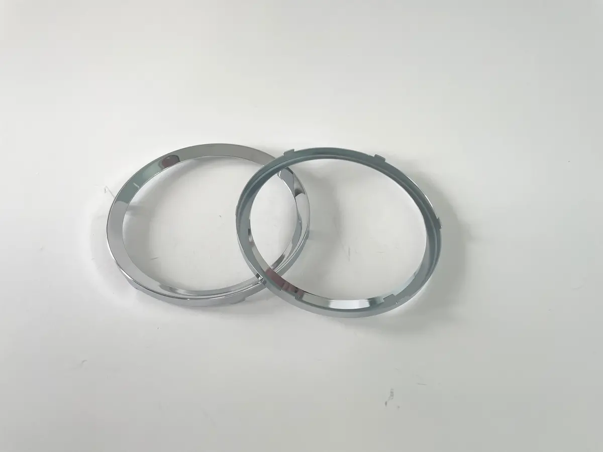 Instrument Gauge Chrome Retaining Ring, Large (Bugeye Thru '67) 1