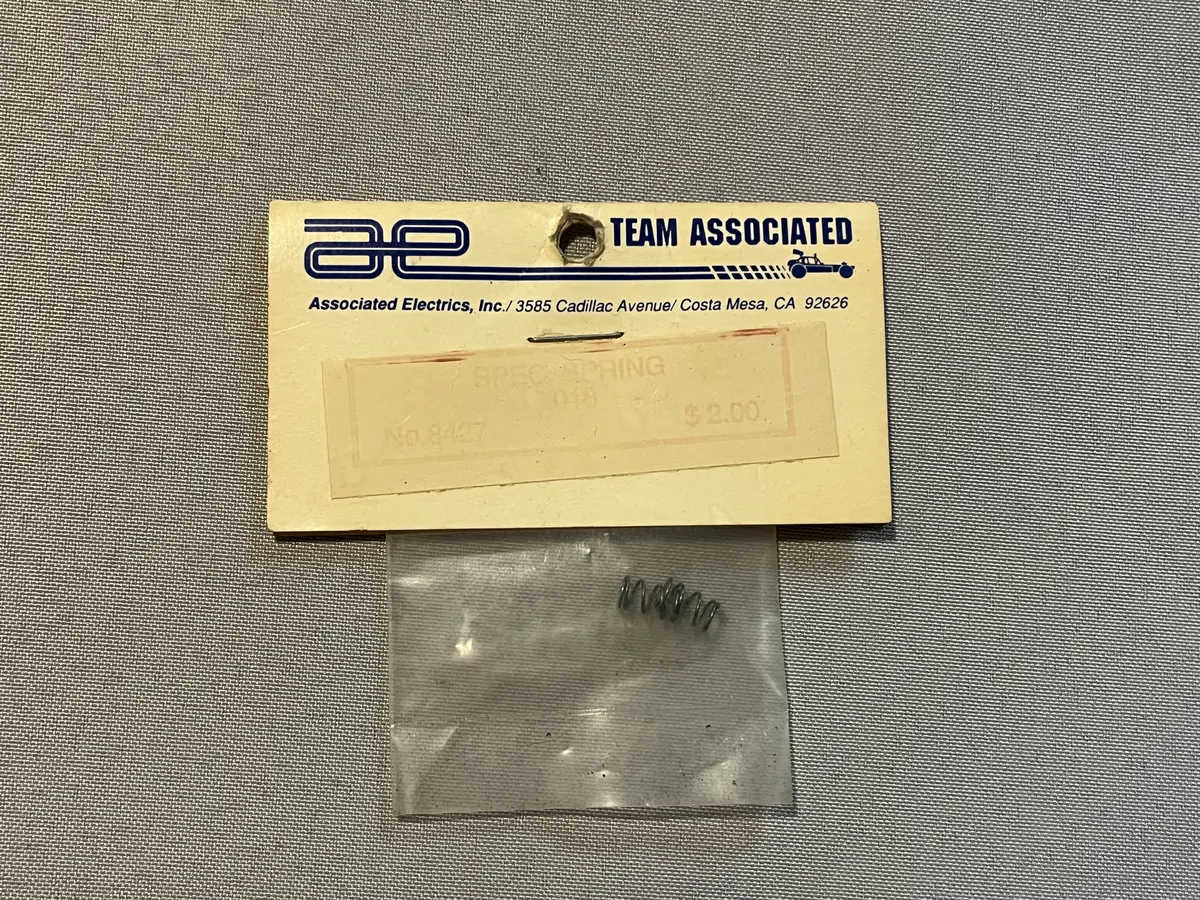 Team Associated 8427 Spec Spring 0.018” 1
