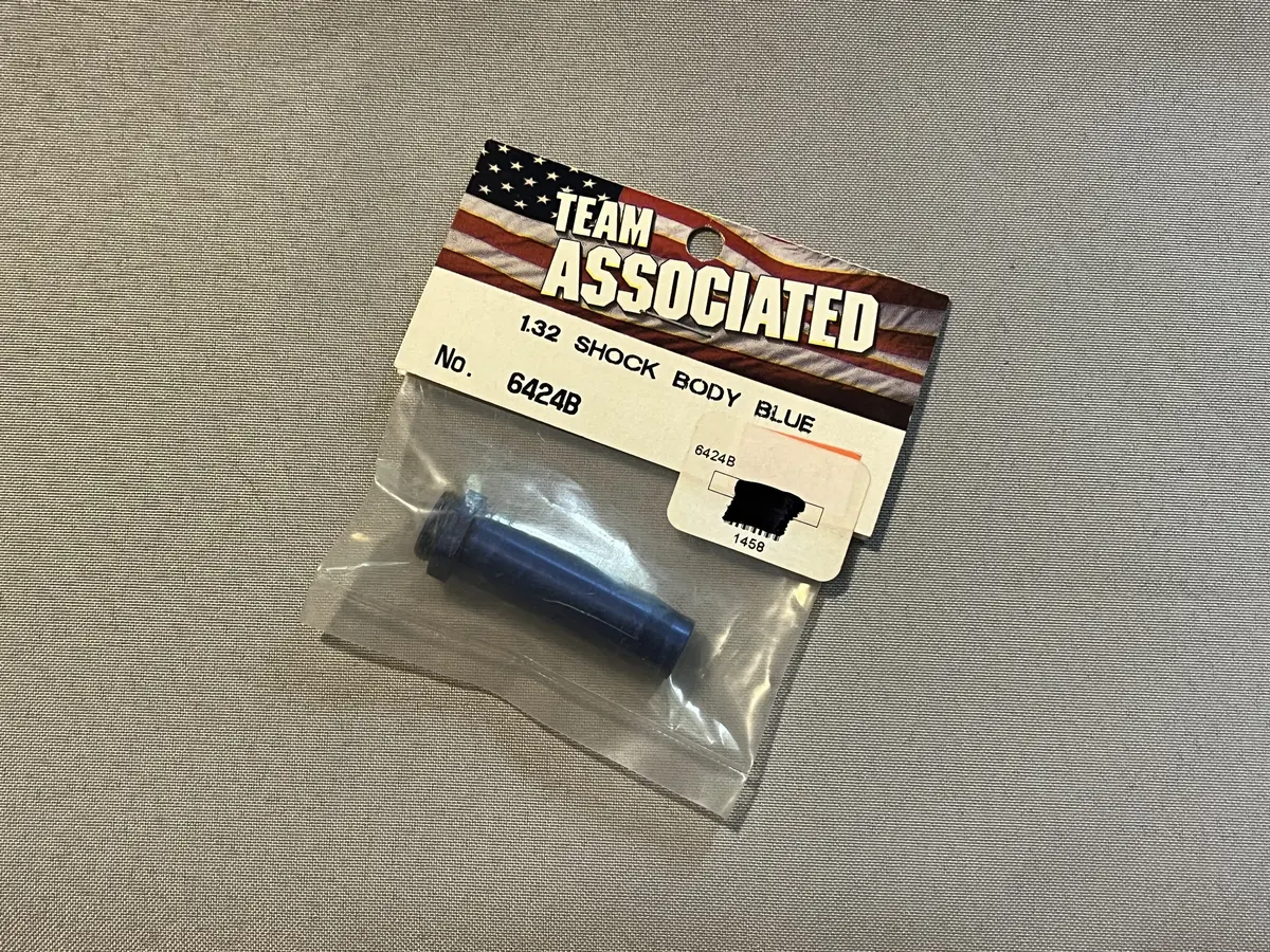 Team Associated 6424B 1.32 Shock Body Blue 1