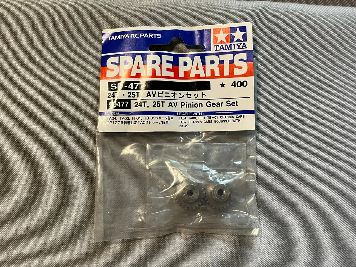 Tamiya Sp-477 24T & 25T Av Pinion Gear Set 1
