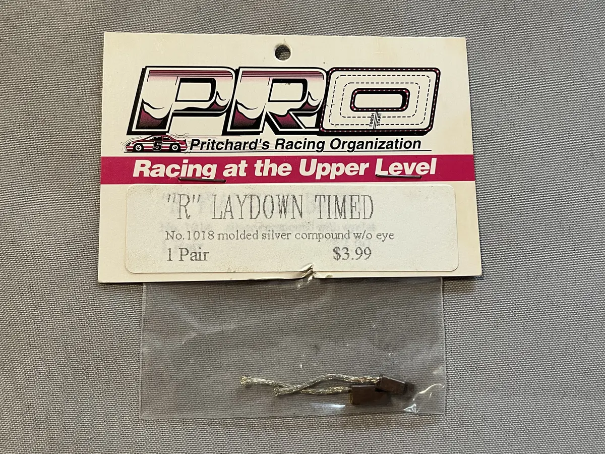 Pritchard’S Racing Organization 1018 “R” Laydown Timed Brushes 1
