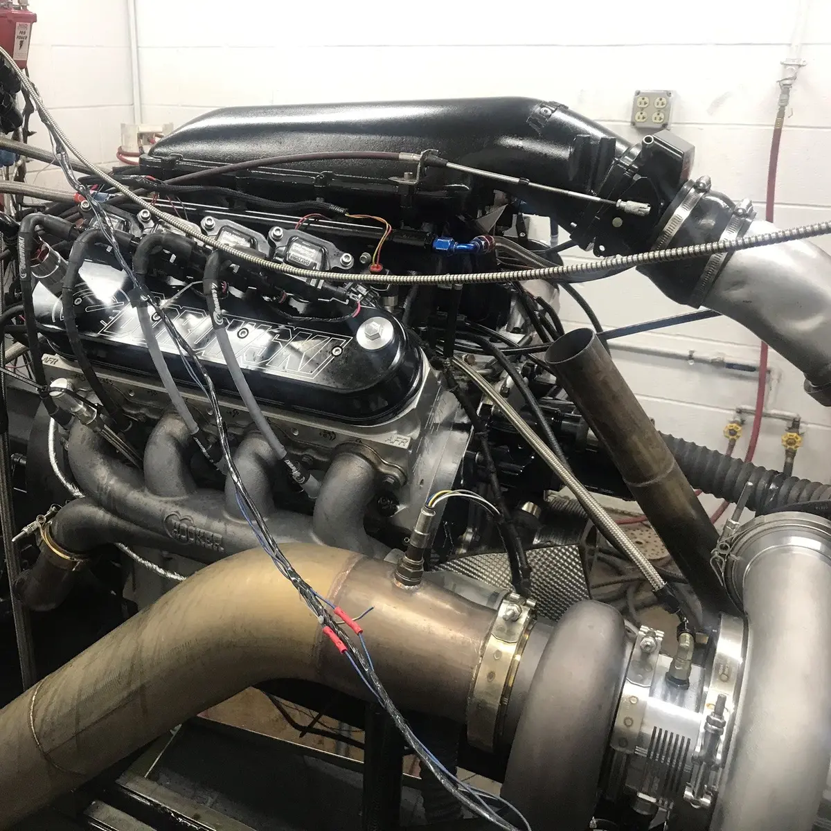 1,500 Hp, Single 83Mm Bullseye Nlx Turbocharger, 427Ci Ls Engine, E85, Comp Hydraulic Roller Cam. Complete As Shown 1