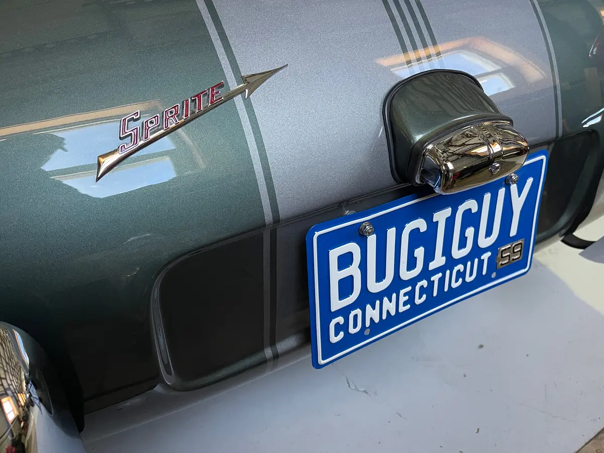 Chrome Trunk/Boot Arrow Badge -(Bugeye) 1