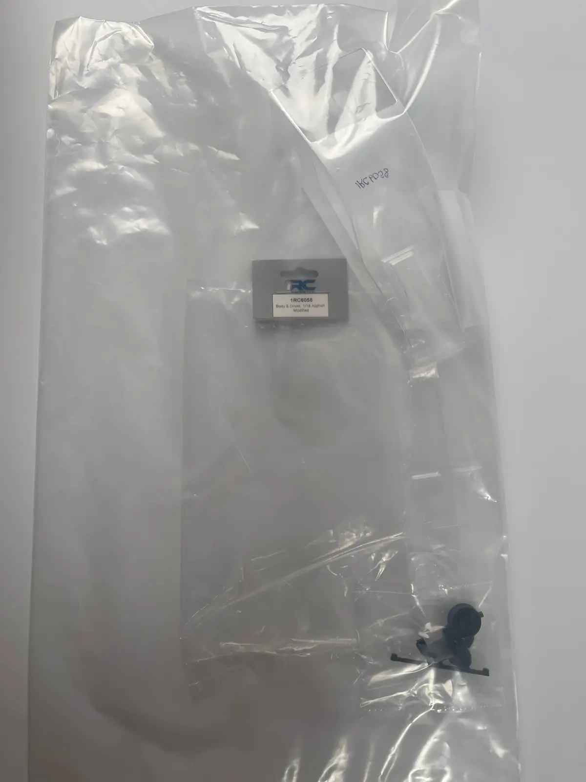 1Rc Body & Driver, 1/18 Asphalt Modified 1Rc6058 1