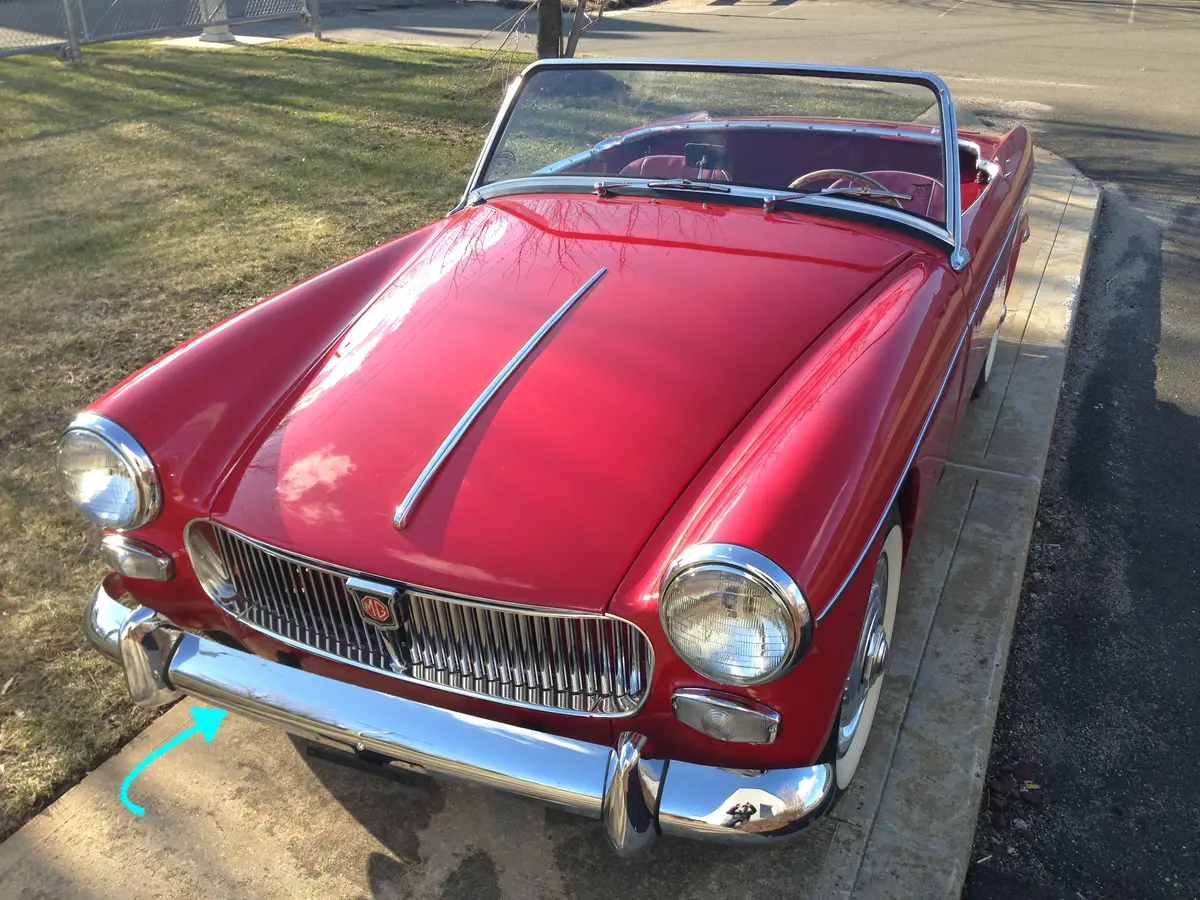 Spridget Front Bumper Blade ('61-'69) 1