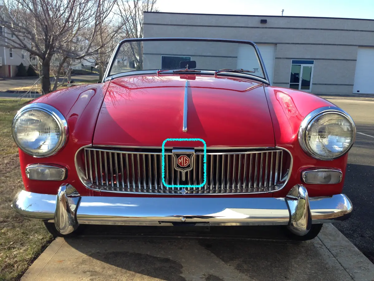 Mg Grill Badge ('61-'69) 1