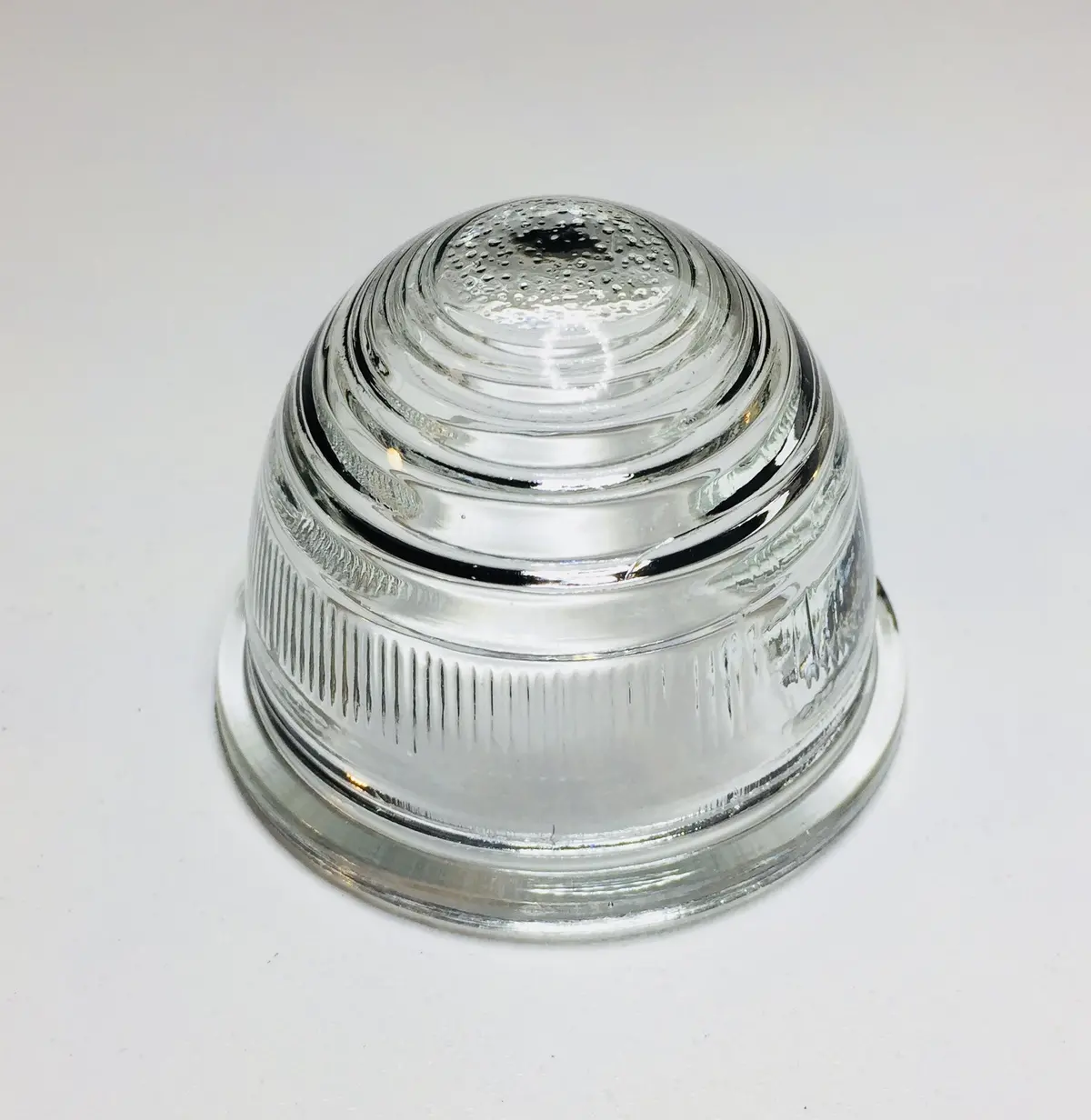 Clear Glass Front Beehive Parking Light Lens (Sold Individually)(Bugeye Only) 1