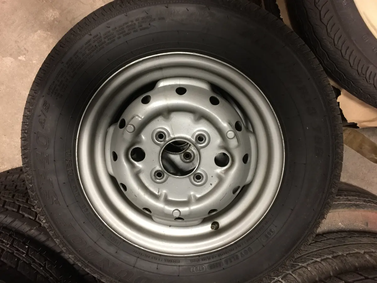 Sprite Spare Tire, Vintage Original Bugeye Wheel 1