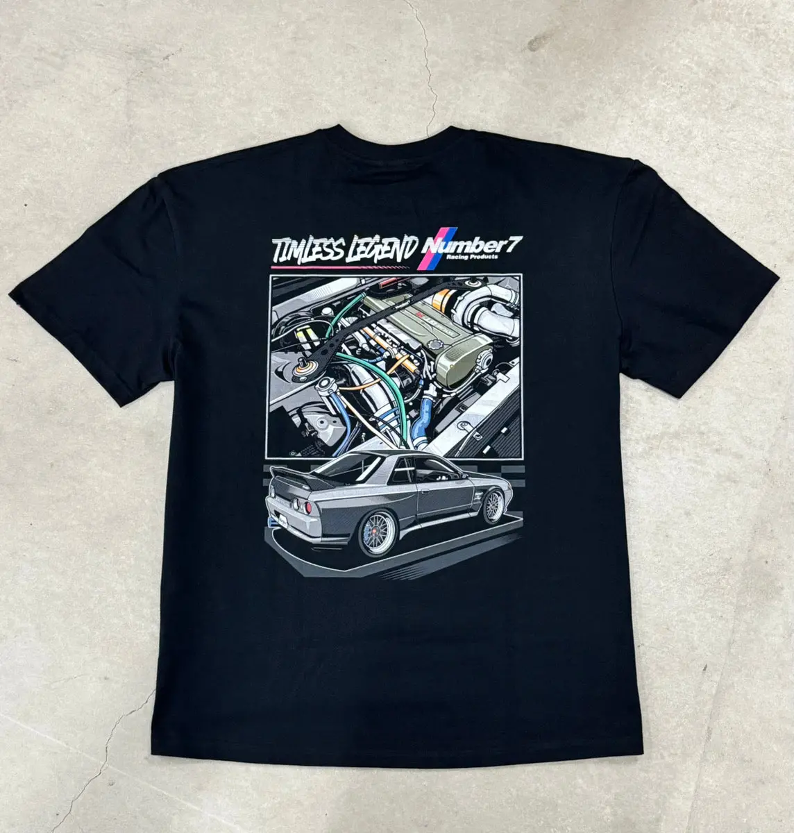 【予約】Bnr32 バックプリントtシャツ　【Reservation】Bnr32 Back Print T-Shirt 1