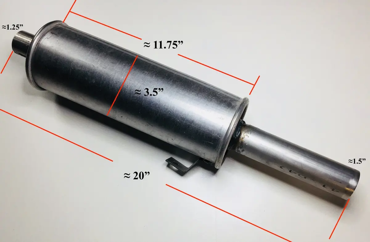 Muffler - Stock 948 & 1098 (10Cg) 1