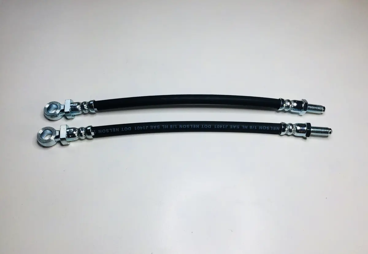 Single Front Brake Hose - Disc Brakes (All Spridgets) 1