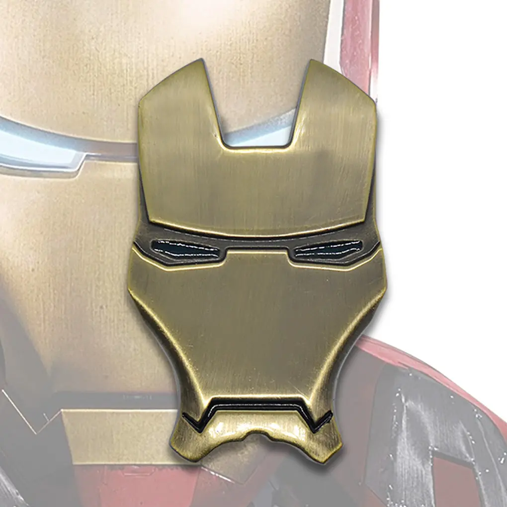 Iron Man 3D Auto Metal Emblem Sticker 1