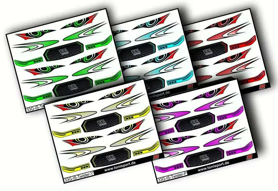 33Graphix Inside Headlight / Grill Sticker Xtreme Twister/Speciale 1