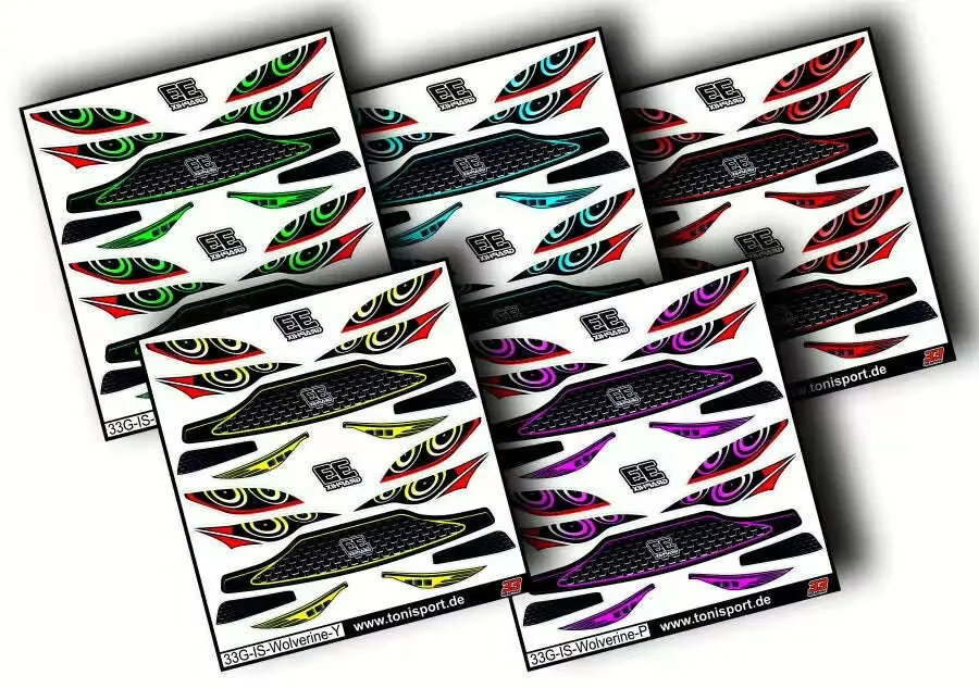 33Graphix Inside Headlight / Grill Sticker Zooracing Wolverine Max 1