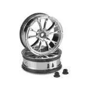 Jconcepts Tactic - Slash - Bandit, Street Eliminator 2.2 X 3.0" 12Mm Hex Front Wheel (Chrome) 1