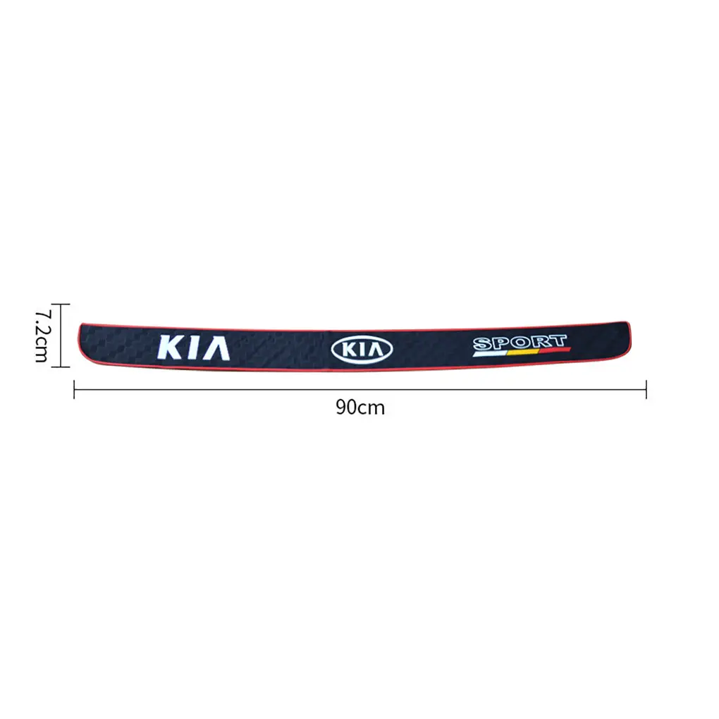 Rear Bumper Rubber Protector For Kia Universal 2