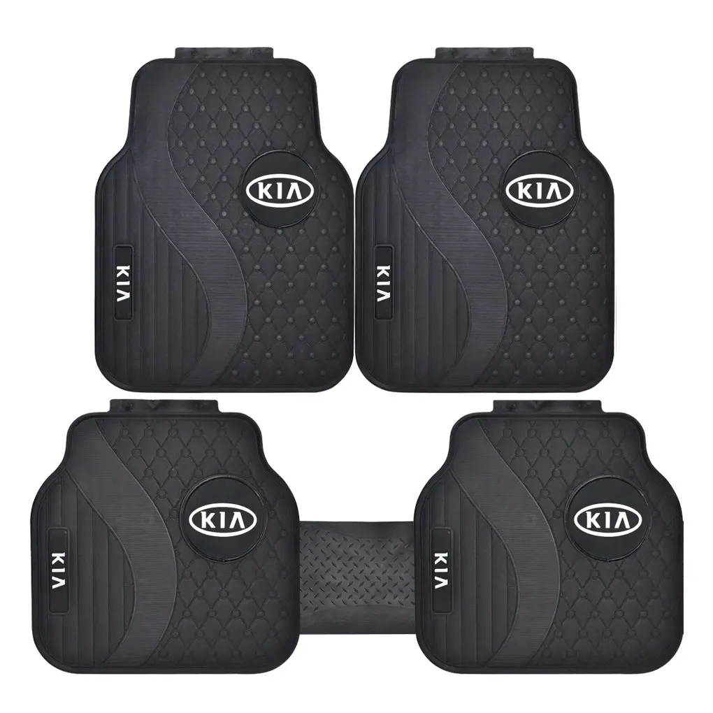 Kia Universal Car Floor Premium Rubber Matting Protector / Guard (High Quality) 1