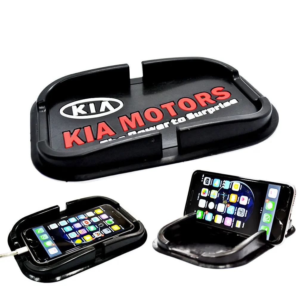 Kia Car Universal Dashboard Silicone Anti Slip Pad Holder Mount 1