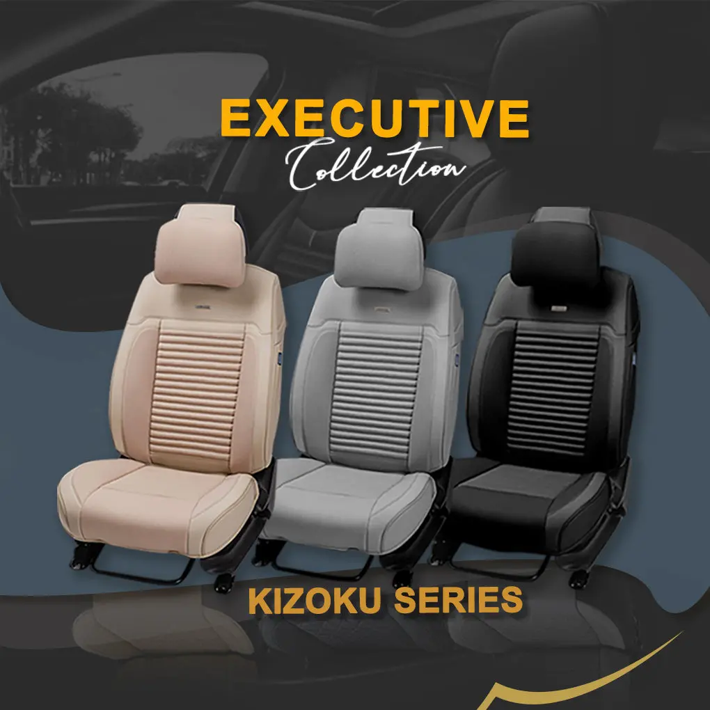 Kizoku Series Infinite Executive Collection Front Car Seat Topper 1