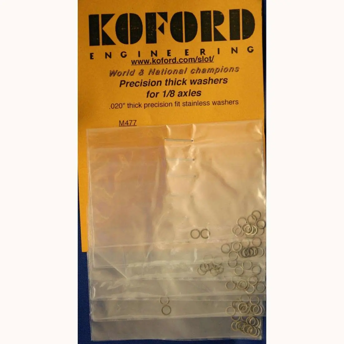 Koford Thick 1/8" Axle Spacers 1