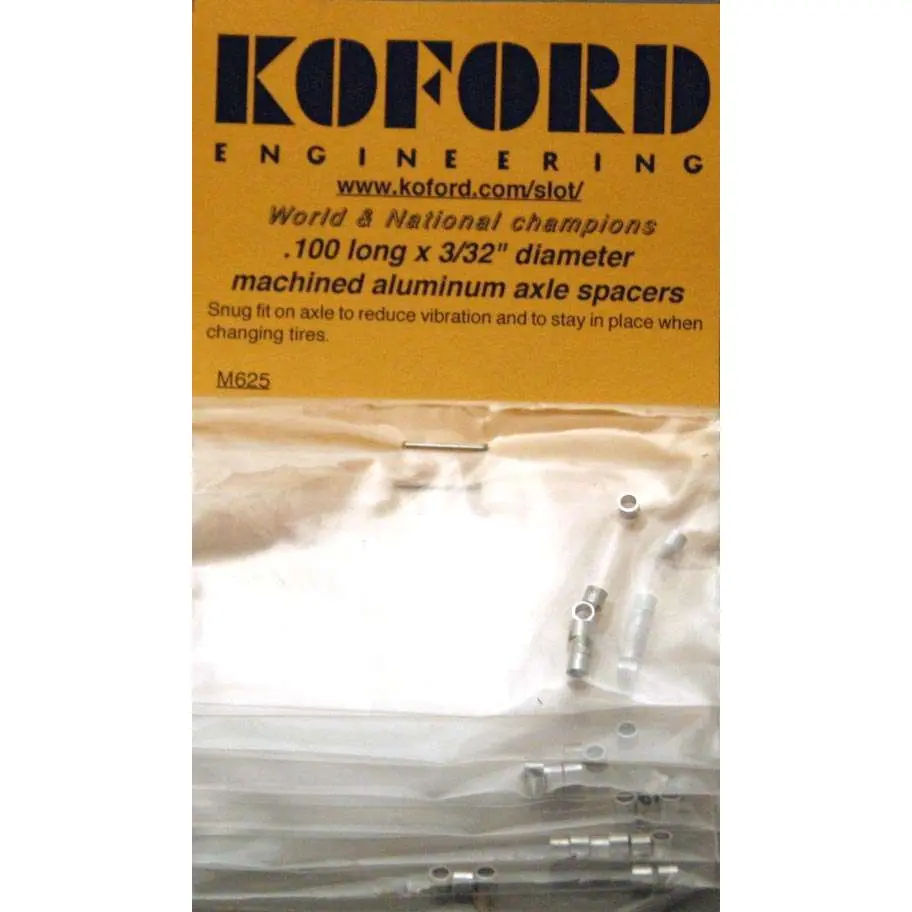 Koford X 3/32 Aluminum Spacers 1