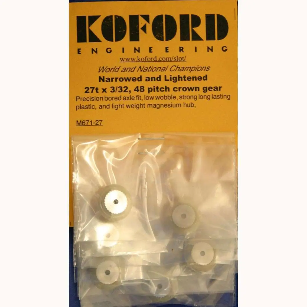 Koford Narrowed 3/32 Axle Crown Gear 1