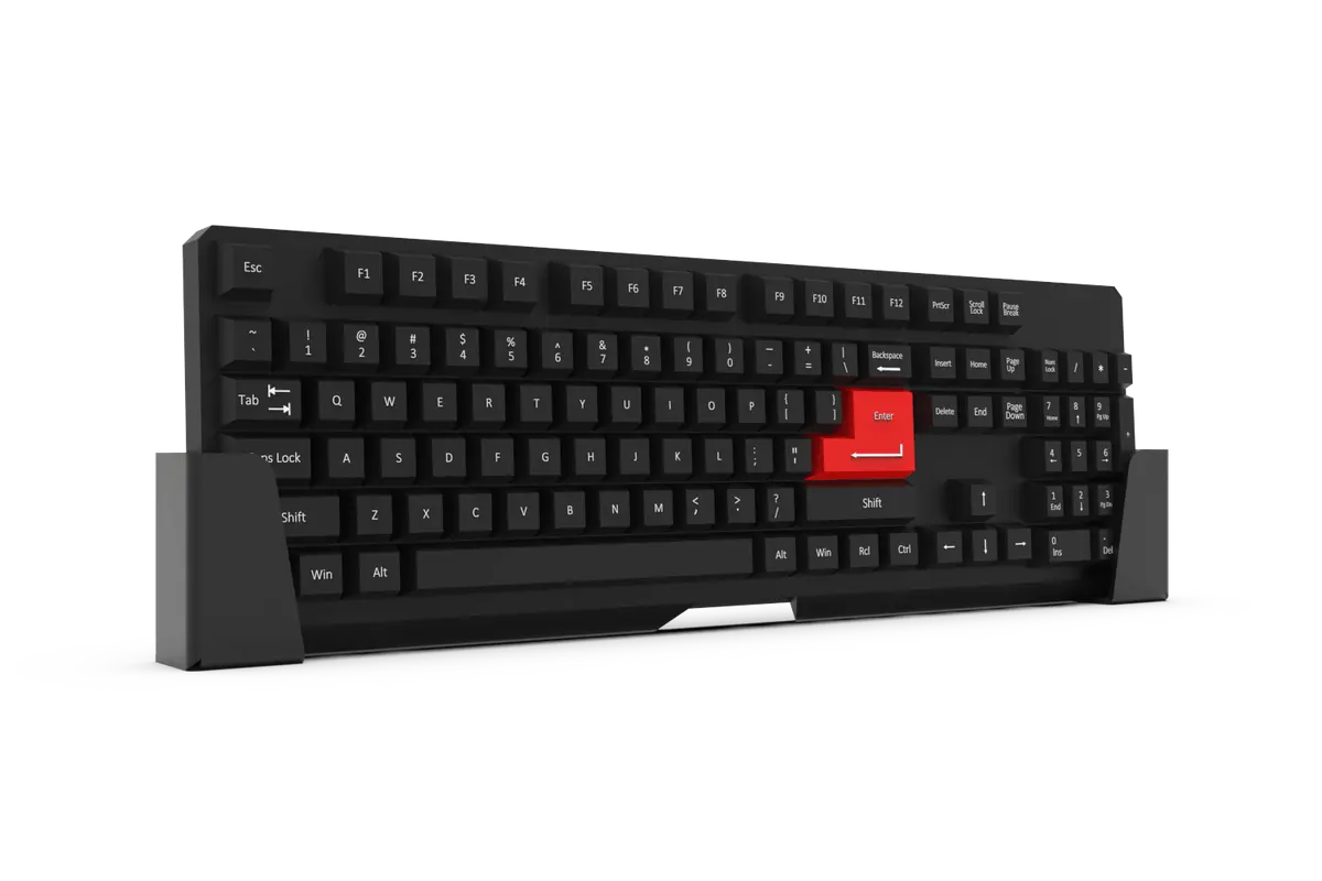 Universal Sim Racing & Flight Simulator Keyboard Holder For Aluminum Cockpits 1
