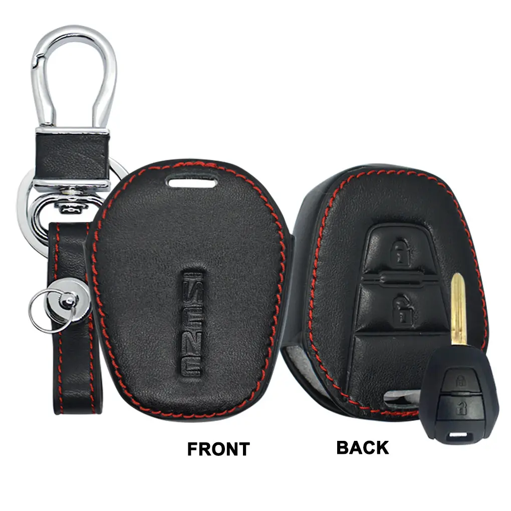 Isuzu Leather Car Key Remote Holder  (High Quality) 1